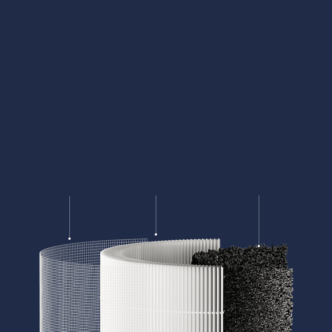 Xiaomi Smart Air Purifier 4 Compact Filter - view 2