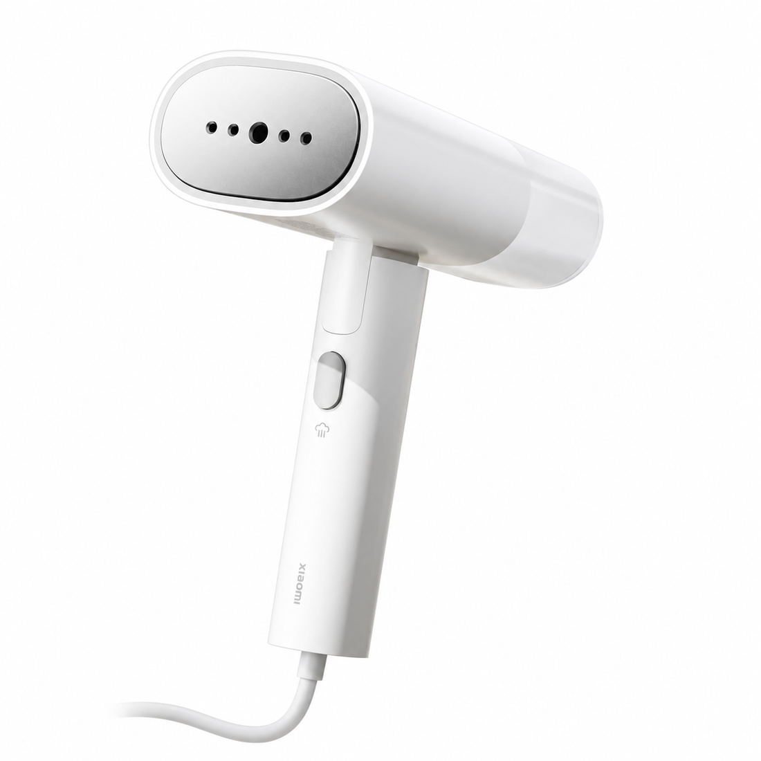 Xiaomi Mijia Handheld Garment Steamer 2, complete white product on a white background