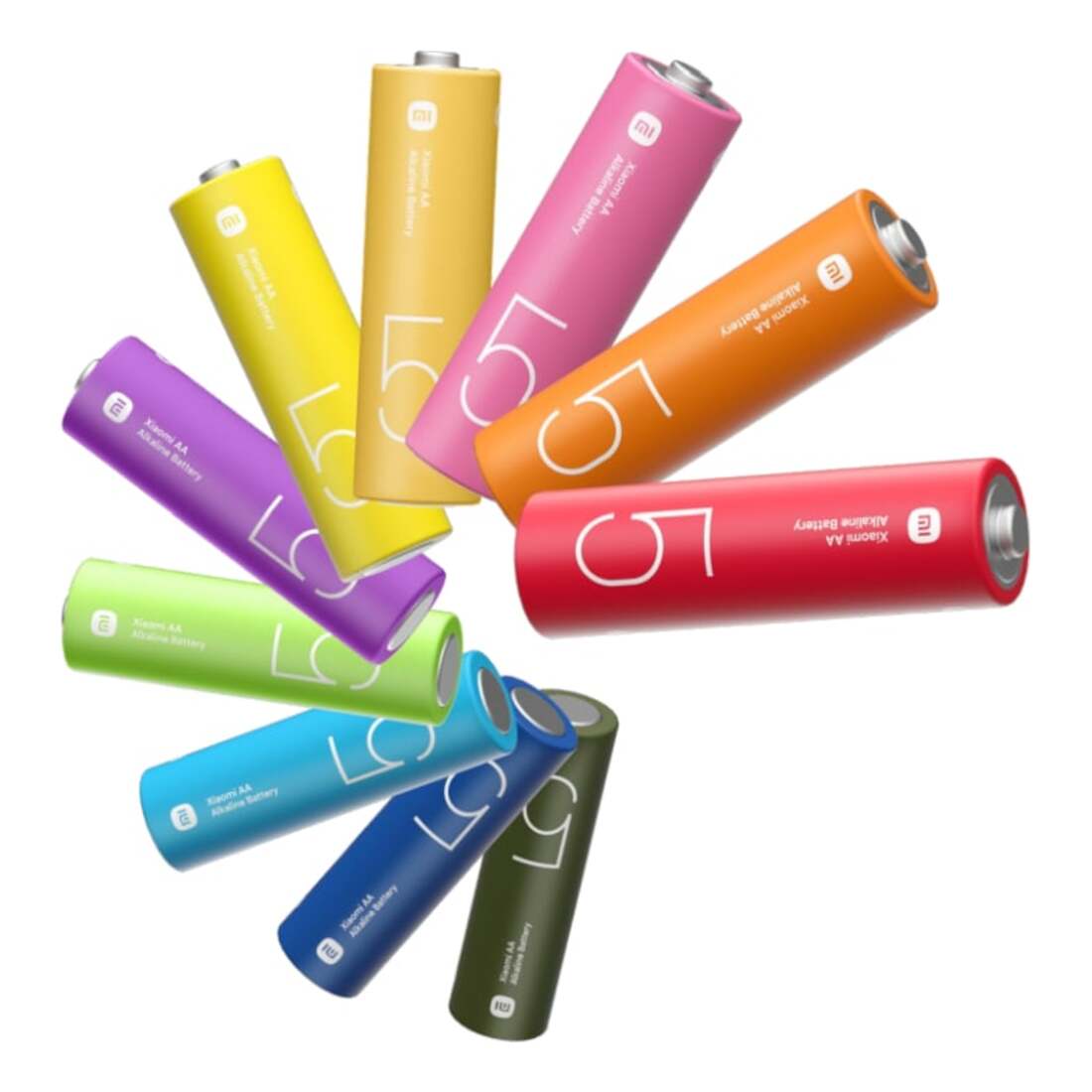 Xiaomi AA Rainbow ten alkaline batteries