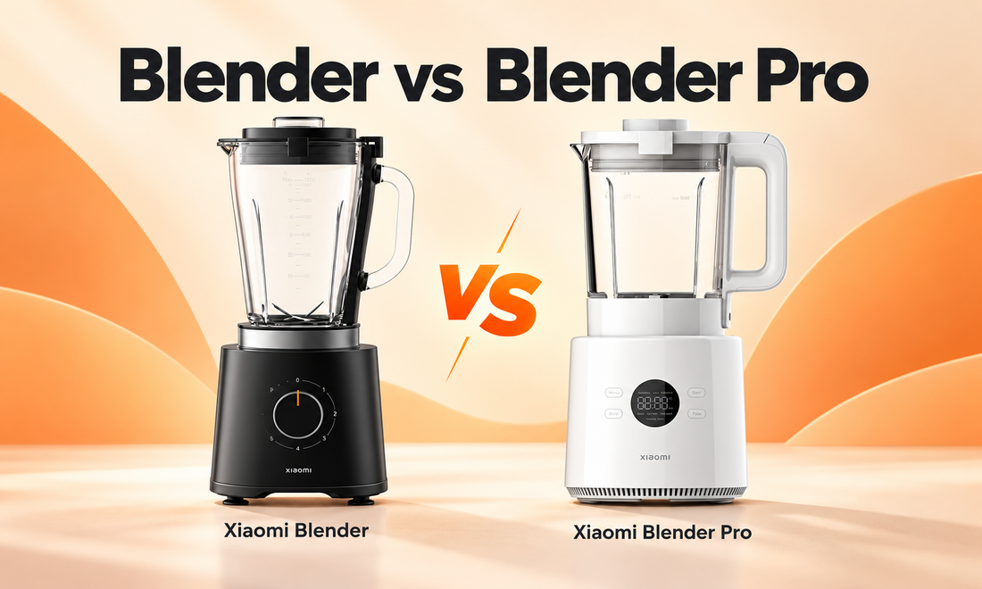 Xiaomi Blender and Xiaomi Blender Pro side by side — buying guide comparison