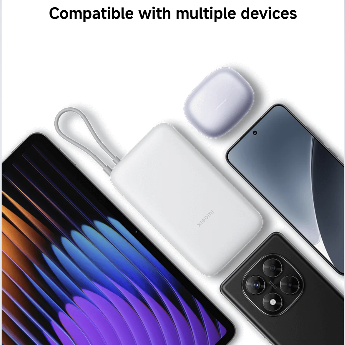 Xiaomi Power Bank 20000 (Integrated Cable)