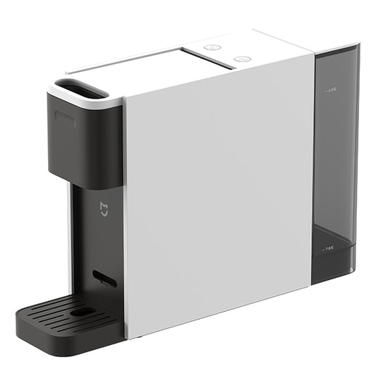 Xiaomi Mijia N1 capsule coffee machine, complete White and Black unit on a white background