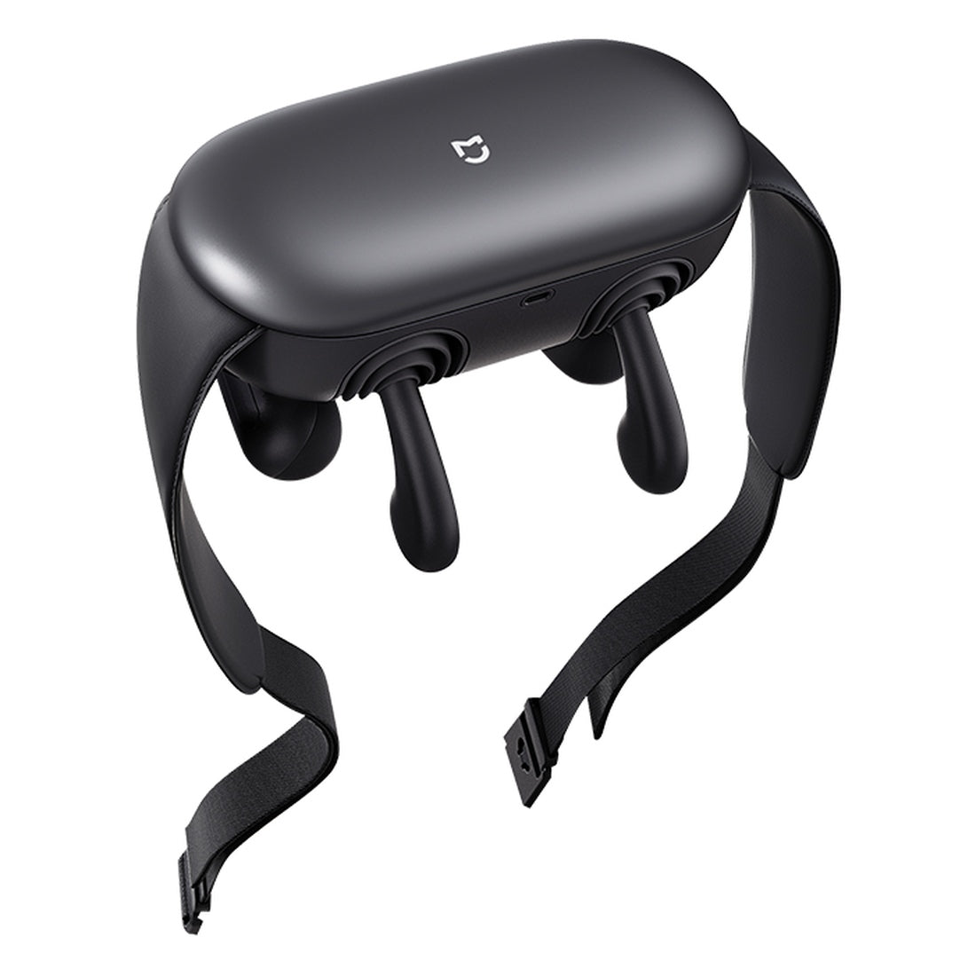Xiaomi Mijia Smart Shoulder and Neck Massager, complete dark grey unit on white