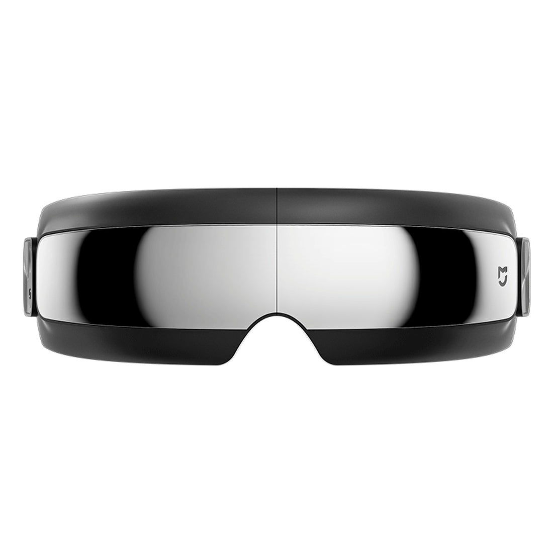 Xiaomi Mijia Smart Eye Massager Dark Grey, complete front view on white