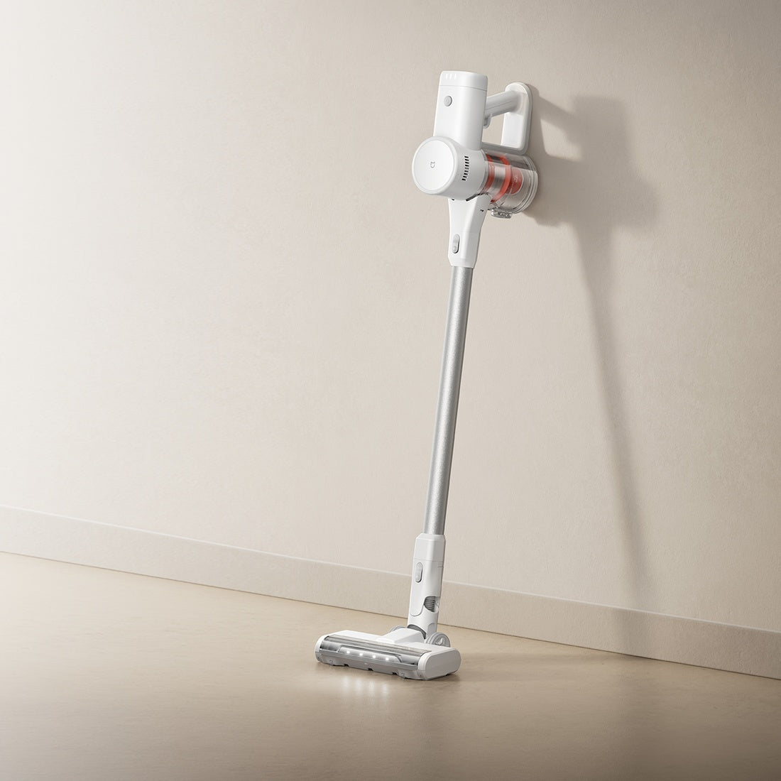 Mijia Vacuum Cleaner 4 C stored upright in a room