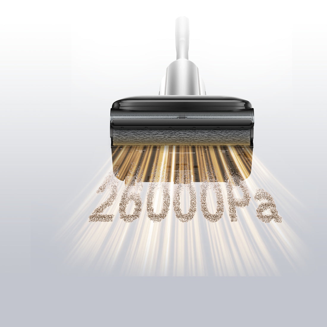 Mijia Vacuum 5 Pro suction head and 26000 Pa suction illustration