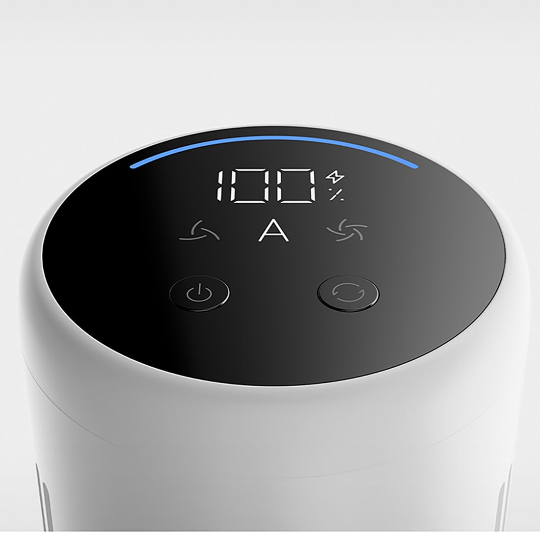 Mijia Vacuum Cleaner 4 LED battery and cleaning mode display close-up