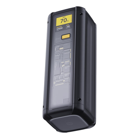 Xiaomi 212W HyperCharge Power Bank 25000mAh black on a white background