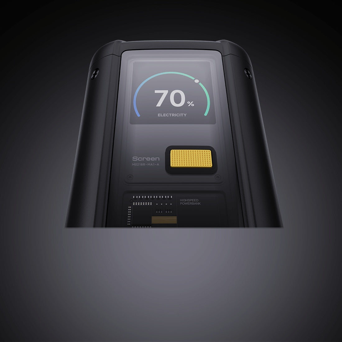 Smart colour display on Xiaomi 212W HyperCharge Power Bank