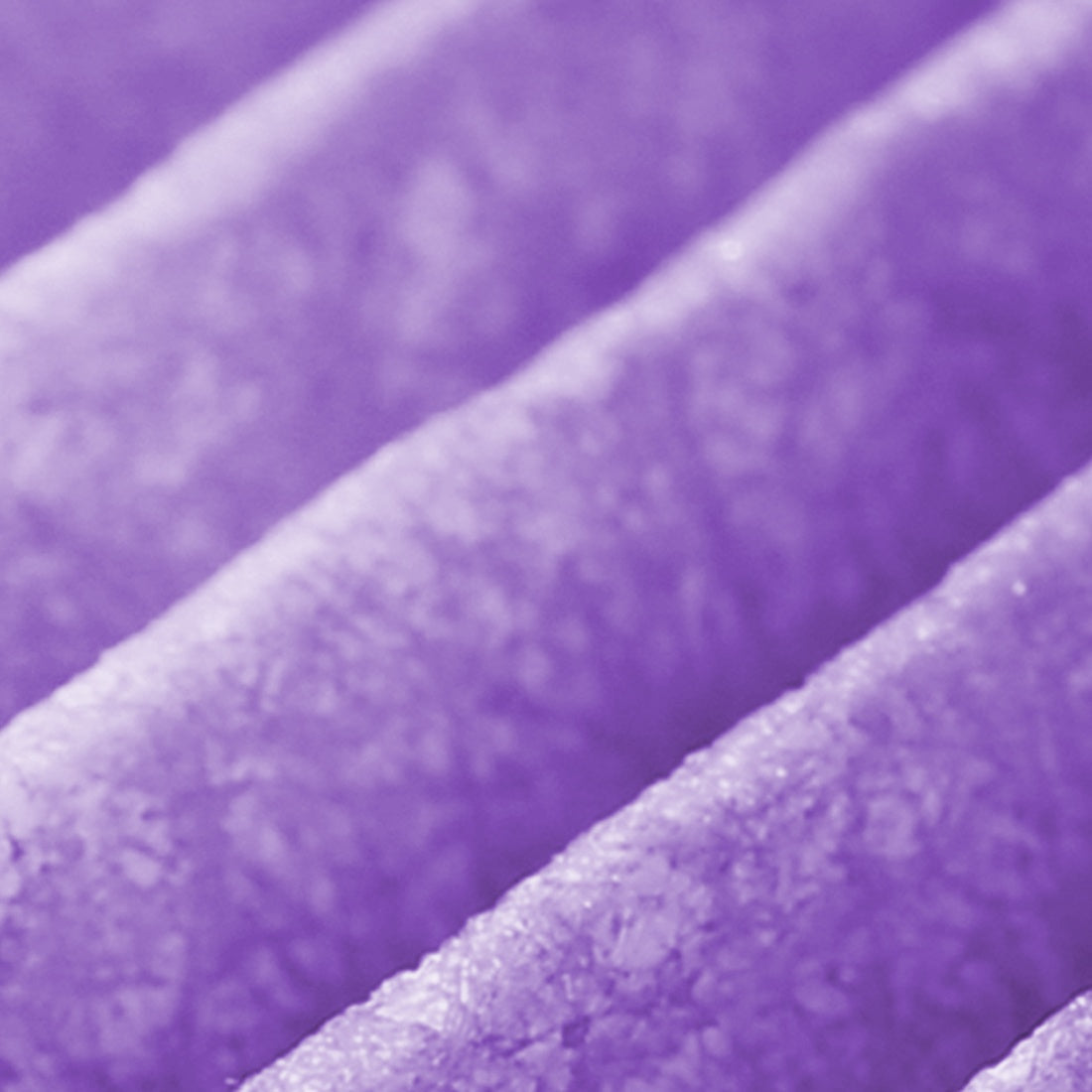 Purple high-efficiency filter media close-up