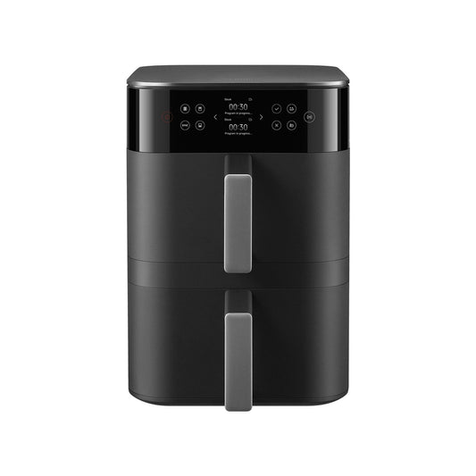Xiaomi Smart Double Stack Air Fryer 12L black on white background