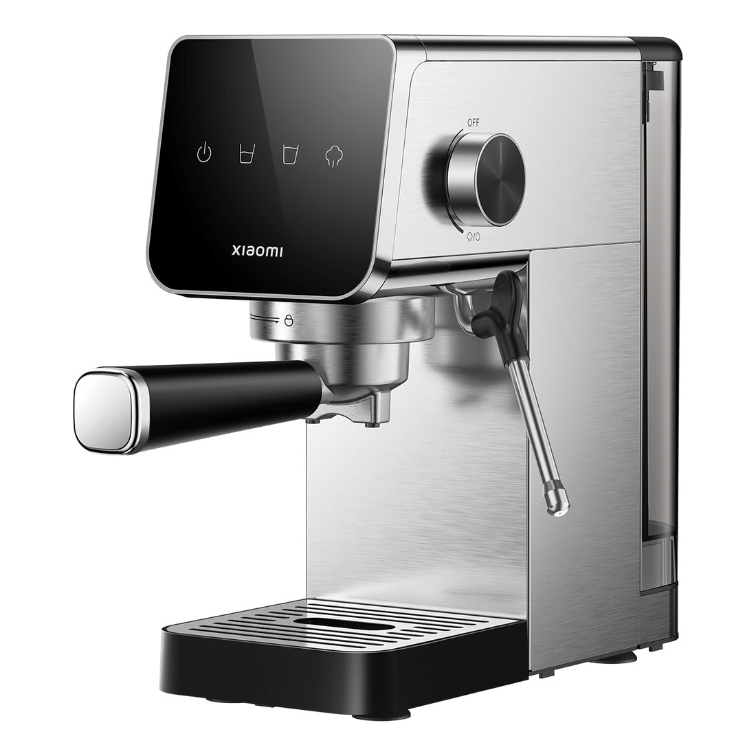 Xiaomi Semi-automatic Espresso Machine EU silver on a white background