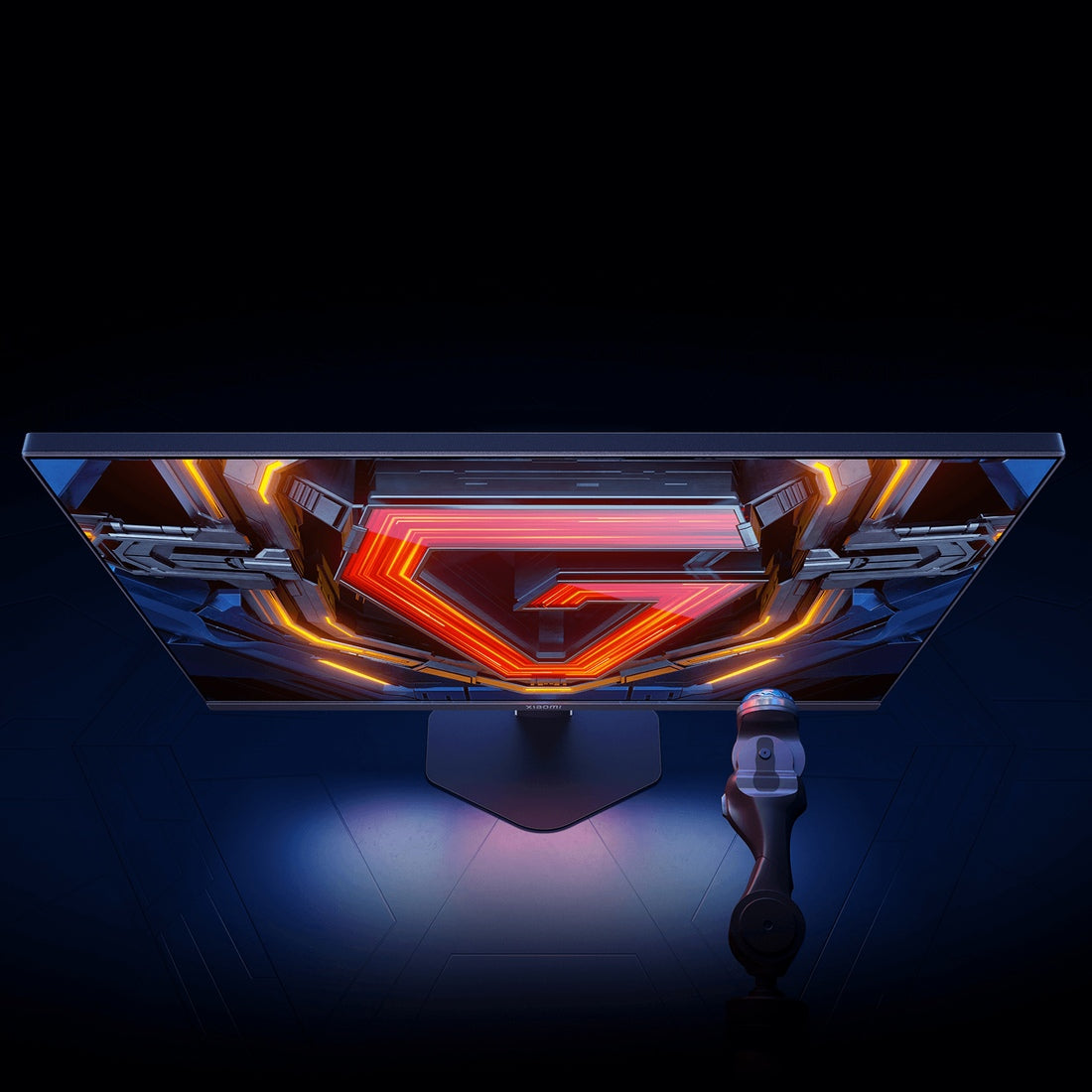 Xiaomi G24i 2026 monitor tilt adjustment illustration