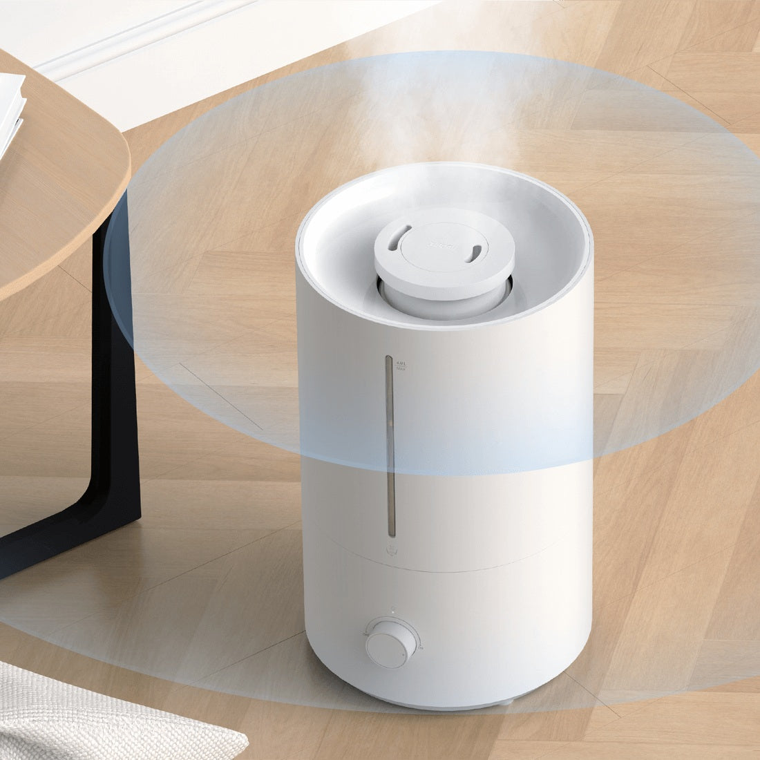 Xiaomi Humidifier 2 Lite mist outlet in use