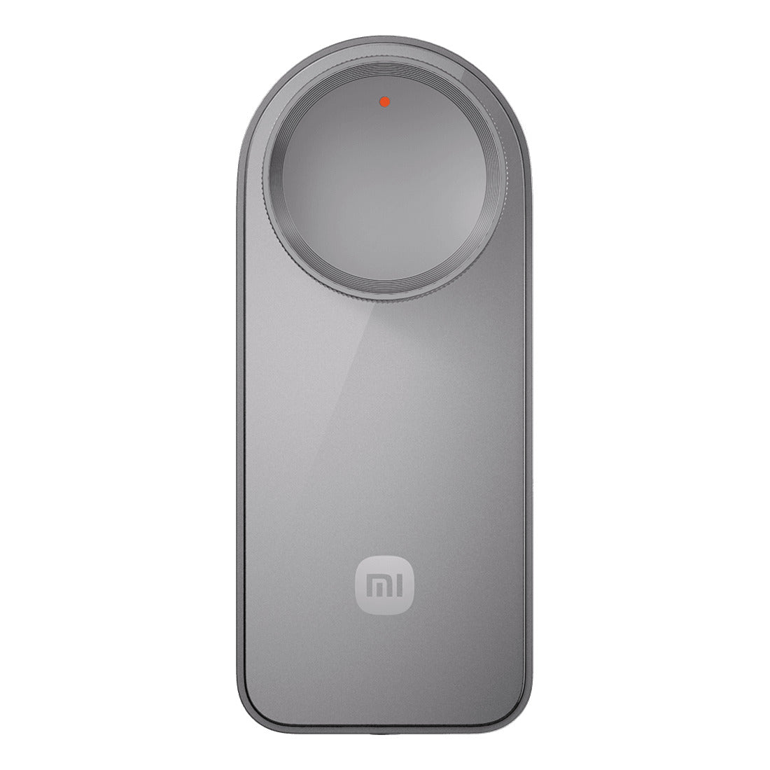 Metallic gray lock unit without keypad