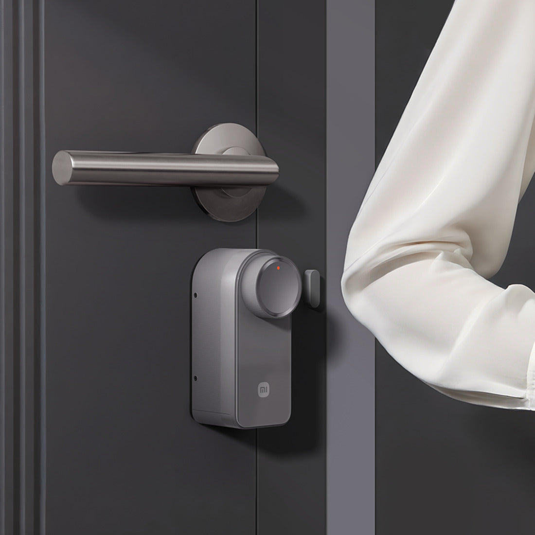 Interior lock in use