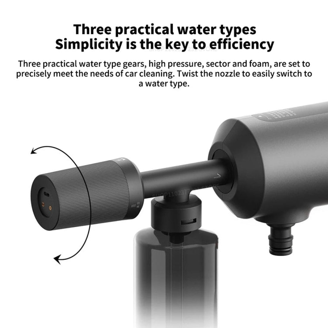 Mijia Car Washer 2 three spray modes and rotating nozzle