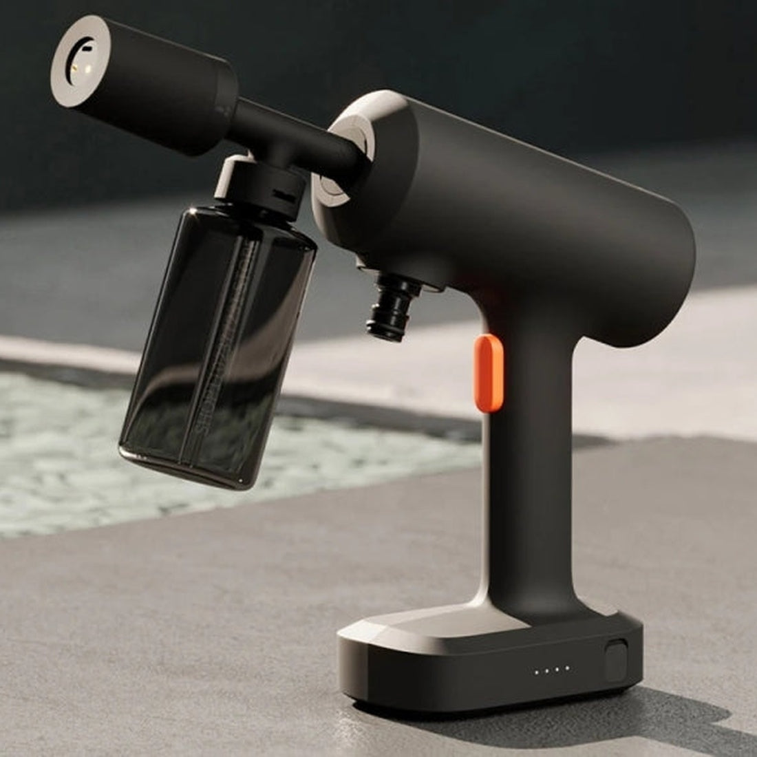 Mijia Car Washer 2 nozzle and body close-up
