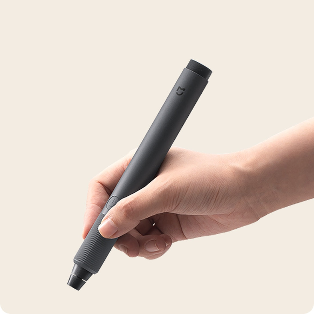 Slim pen design of the Mijia Rotary Tool held in one hand