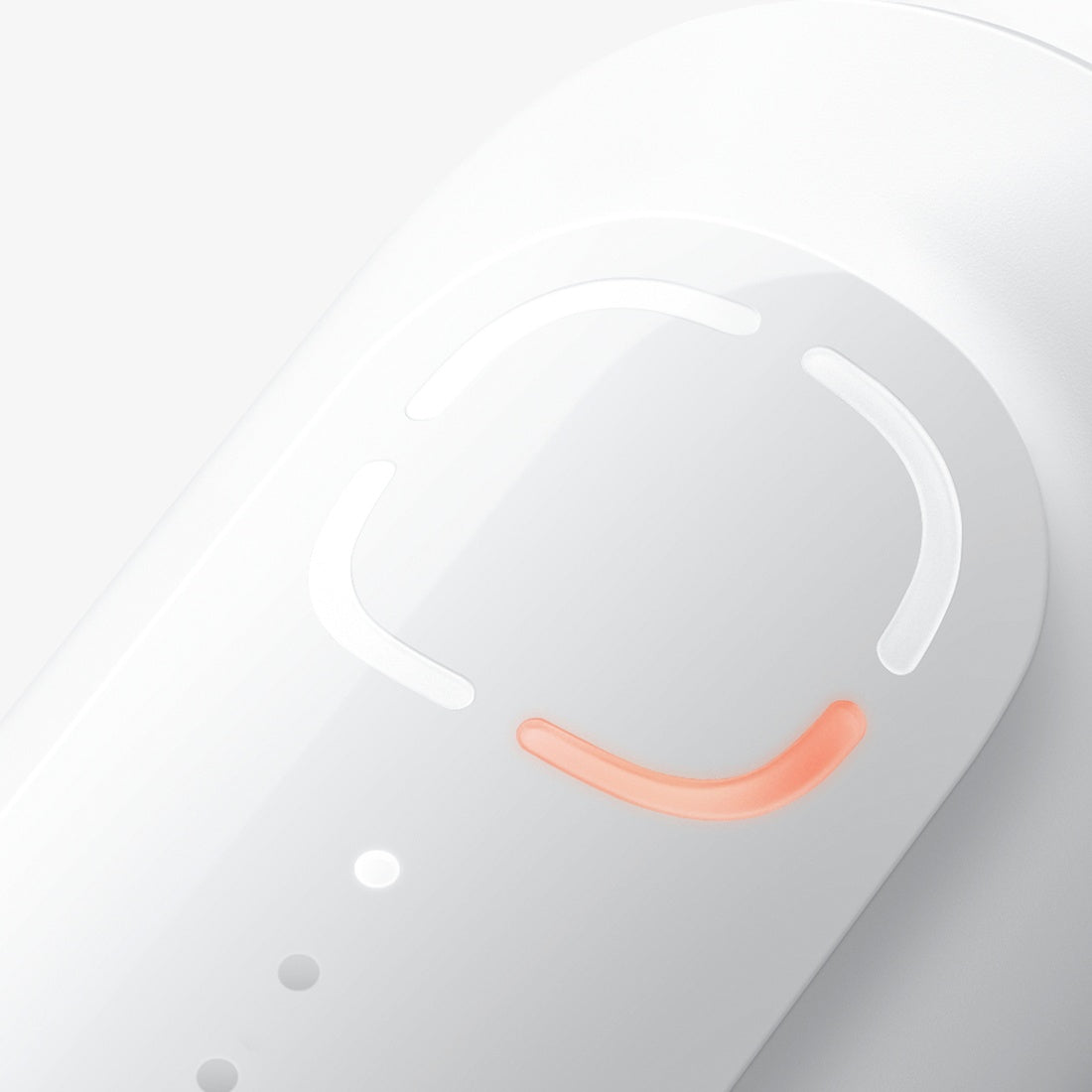 Four-zone missed-area reminder indicator on Xiaomi Oscillation Electric Toothbrush