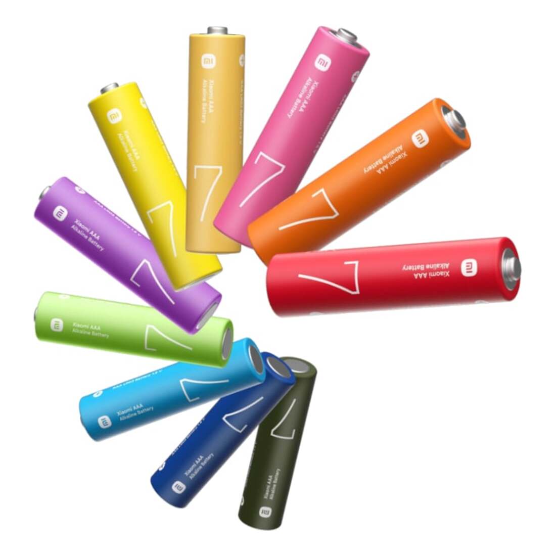 Xiaomi AAA Rainbow ten alkaline batteries