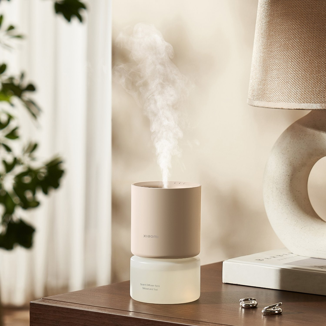 Xiaomi Refill installed in Xiaomi Smart Scent Diffuser; diffuser sold separately
