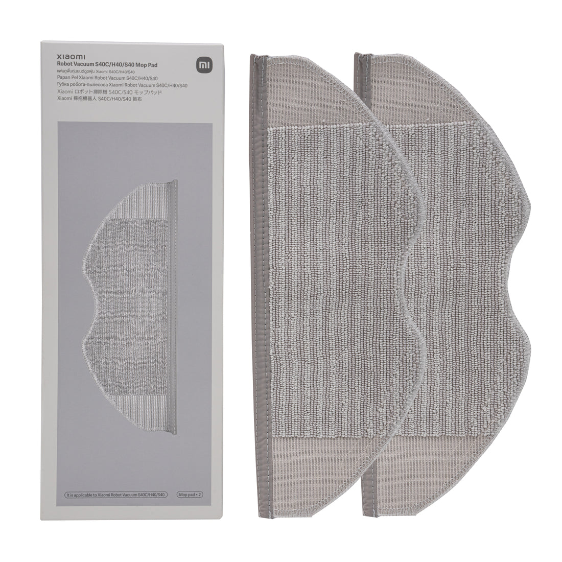 Xiaomi S40C H40 S40 washable mop pads - manufacturer packaging and pads