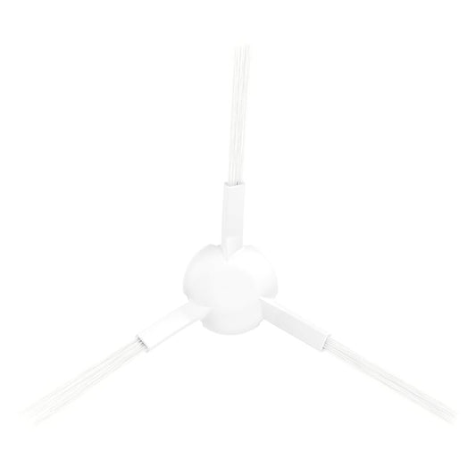 Xiaomi white B101GL-BS replacement side brush; pack contains two