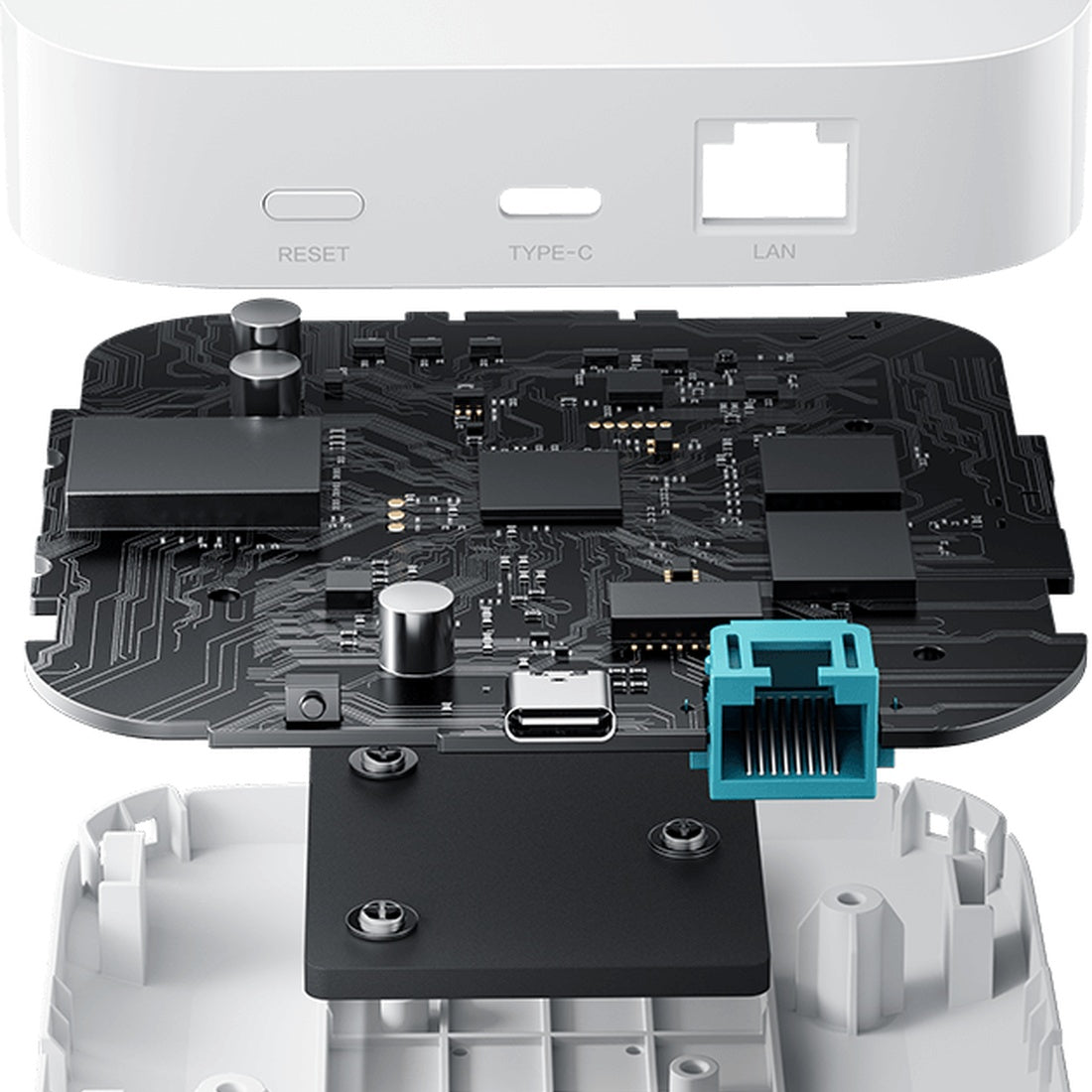 Xiaomi Smart Home Hub 2 internal components and housing detail