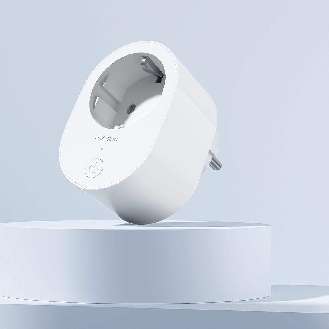Xiaomi Smart Plug 2 (Wi-Fi) angled socket view