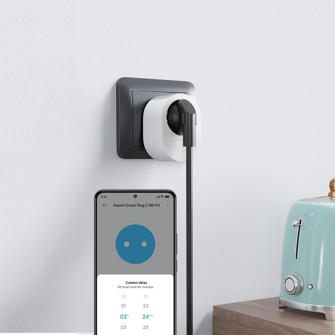 Xiaomi Smart Plug 2 (Wi-Fi) Xiaomi Home app operation